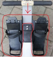 PÉS DESCANSO ASSY para CONCEPT 2 II MODELO C REMADOR INTERNO MÁQUINA DE REMO, usado comprar usado  Enviando para Brazil