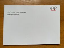Audi concert sound for sale  RINGWOOD