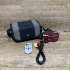 Usado, Filmadora JVC Everio disco rígido GZ-MG330RU 30GB vermelha com bolsa não testada comprar usado  Enviando para Brazil