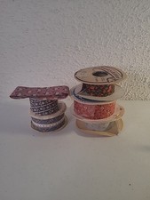 Lote de enfeite de fita floral vintage folclórico calico Cottagecore pradaria artes e artesanato comprar usado  Enviando para Brazil