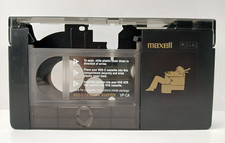 Adaptador de fita cassete Maxell VHS-C para filmadora VHS preto VP-CA excelente! comprar usado  Enviando para Brazil