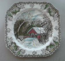 Piatto ceramica inglese usato  Serravalle Scrivia