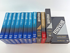 Maxell blank vhs for sale  Denver