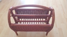 Zeitungshalter rattan weinrot gebraucht kaufen  Hallbergmoos