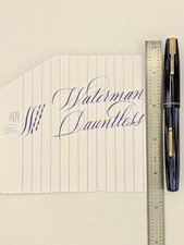 Waterman dauntless blue for sale  Fresno