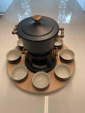 Fondue set goebel gebraucht kaufen  Rückersdorf