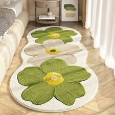 Tapete de cabeceira irregular padrão flor tapetes de área imitação tapetes de lã tapete comprar usado  Enviando para Brazil