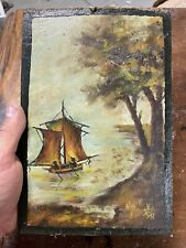 Peinture miniature marine d'occasion  Toulouse-