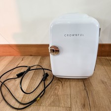 Mini geladeira CROWNFUL, 4 litros/6 latas refrigerador portátil e aquecedor geladeira pessoal comprar usado  Enviando para Brazil