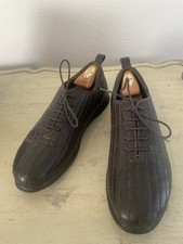 Usado, Sapato Oxford JIL SANDER Feito na Itália Ponto Canal com nervuras Bowler Tamanho 9 $1250 comprar usado  Enviando para Brazil