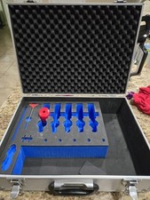 Usado, Estojo de transporte para pistola de pulverização série econômica 5 pistolas (SATA, Walcom, Iwata, minijatos) comprar usado  Enviando para Brazil