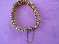 Gourmette bracelet maille d'occasion  Crépy-en-Valois