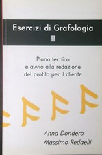 Esercizi grafologia dondero usato  Italia