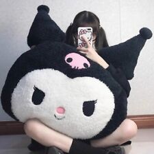 Kuromi Travesseiro Boneca de Pelúcia Brinquedo Kawaii Encosto Almofada de Quarto Preaent NOVO comprar usado  Enviando para Brazil