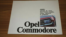 Catalogue opel commodore d'occasion  Nantes-