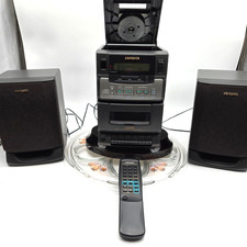 Sistema estéreo AIWA LCX-100U com controle remoto. Frete no mesmo dia. comprar usado  Enviando para Brazil