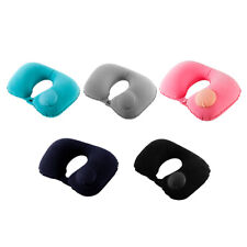 Almohada de aire para cuello almohada inflable en forma de U reposacabezas para viajes al aire libre segunda mano  Embacar hacia Mexico