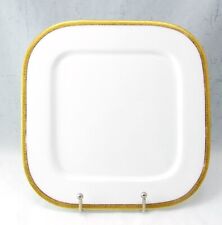 Prato quadrado para bolo Royal Worcester C775 borda incrustada dourada 1912 comprar usado Prato quadrado para bolo Royal Worcester C775 borda incrustada dourada 1912 comprar usado  Enviando para Brazil