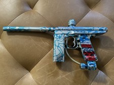 Marcador de paintball E Mag - AGD - Designs de pistola de ar - Bandeira americana personalizada comprar usado Marcador de paintball E Mag - AGD - Designs de pistola de ar - Bandeira americana personalizada comprar usado  Enviando para Brazil