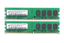 Memória RAM Udimm AMD Micron 8GB (2X4GB) PC2-6400 DDR2 800Mhz 2Rx4 240Pin desktop comprar usado  Enviando para Brazil