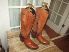 European brown leather for sale  Hemphill