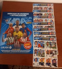 LIGA ESTE 2024-25 FICHAJES MERCADO DE INVIERNO  COMPLETO ALBUM  42 CROMOS comprar usado  Enviando para Brazil