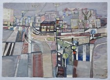 Gemälde tempera landschaft gebraucht kaufen  Wilhelmshaven