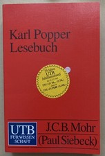Karl popper lesebuch gebraucht kaufen  München