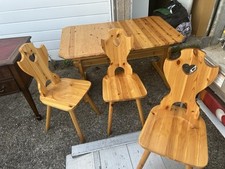 Wooden table 3 for sale  RUISLIP