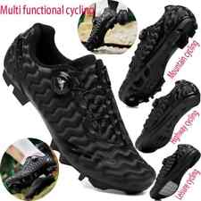 Tênis de velocidade de ciclismo de montanha masculino plano estrada bicicleta clipe em pedais sapatos comprar usado  Enviando para Brazil