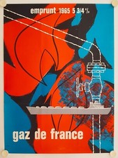Poster gaz borrowed d'occasion  Expédié en Belgium