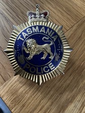 Tasmania police cap for sale  WEST MALLING