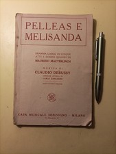 Pelleas melisande debussy usato  Fiesole