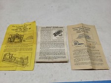 Lionel piece instructions for sale  Green Bay
