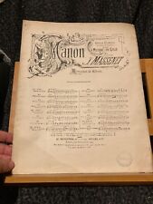 Jules massenet conseils d'occasion  Rennes