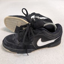 Tênis de skate Nike Skeet baixo masculino tamanho 10 atlético preto branco 324957-011 comprar usado  Enviando para Brazil
