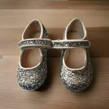 Girls silver glitter for sale  KEIGHLEY