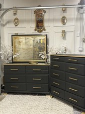 Black gold dresser for sale  Milwaukee