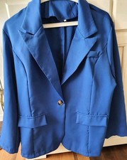 Blazer 44 royalblau gebraucht kaufen  Bietigheim-Bissingen