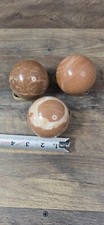 Bolas de mármore pedra ágata polida 3" quantidade 3 esfera orbe decoração para casa comprar usado  Enviando para Brazil