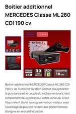 Boîtier additionnel mercedes d'occasion  Avranches