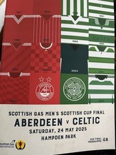 Aberdeen celtic 2025 for sale  GLASGOW