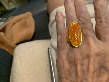 Ring dramatic orange for sale  Saint Petersburg