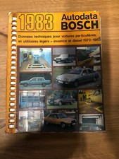 Autodata bosch 1983 d'occasion  Thann