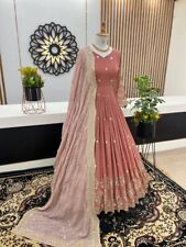 NOVO VESTIDO CHIQUE DE DESIGNER INDIANO COM DUPATTA ELEGANTE PARA USO DE RECEPÇÃO comprar usado  Enviando para Brazil