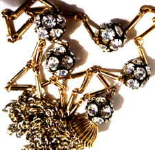 Necklace retro vtg for sale  Knox