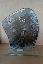 Nobile glass golfer for sale  YORK