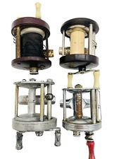 Lote de 4 molinetes lançadores de iscas vintage Pflueger Red River Lawrence Star 550 baquelite EUA comprar usado Lote de 4 molinetes lançadores de iscas vintage Pflueger Red River Lawrence Star 550 baquelite EUA comprar usado  Enviando para Brazil