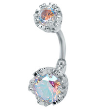 Belly bars navel for sale  CHESTERFIELD