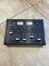 Mixer estéreo realista modelo 32-1100a Radio Shack com metros TESTADO (SEM CABO) comprar usado  Enviando para Brazil